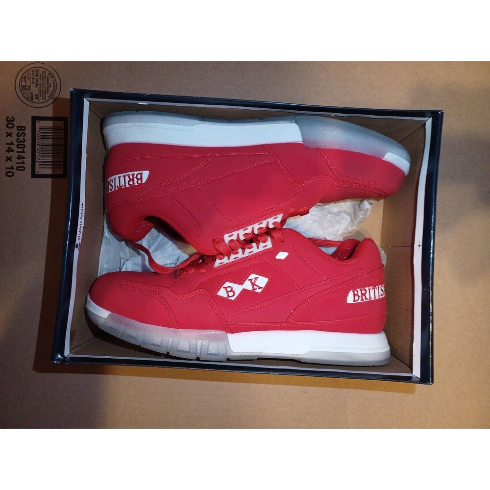 British Knights Metros Mens Sneakers Shoes Casual - Red 8.5
